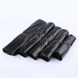 Black Plastic Bags Shopping Carry Vest PolyBags