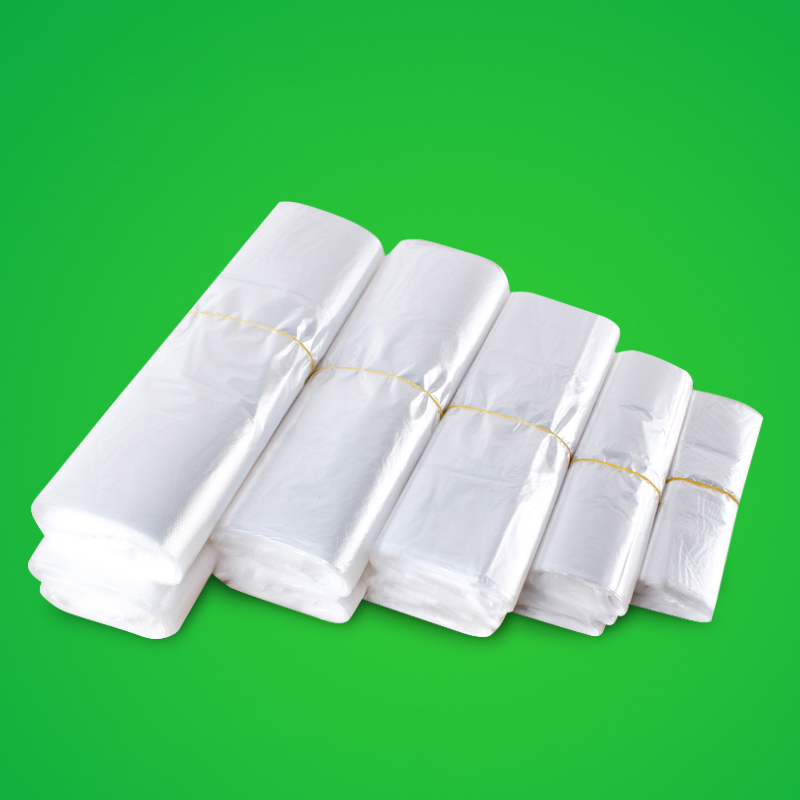 White Big Vest Style Plastic Bags Carrier Poly Bags - UZBAG Store