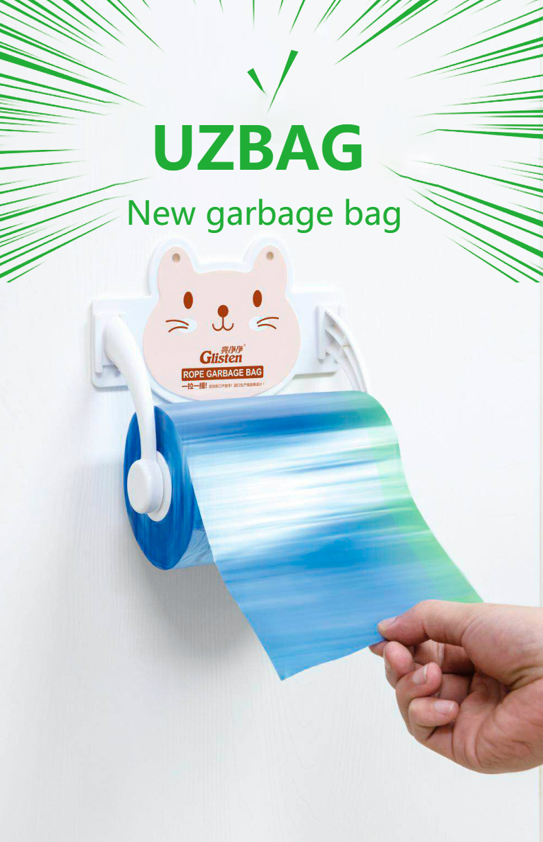 Clear Trash Bag UnScented Small Garbage Bags for Bathroom Can