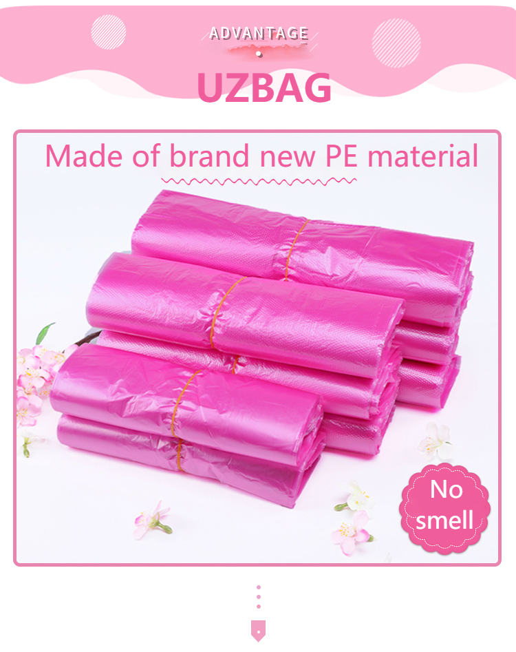 Red Big Vest Style Plastic Bags Carrier Poly Bags - UZBAG Store