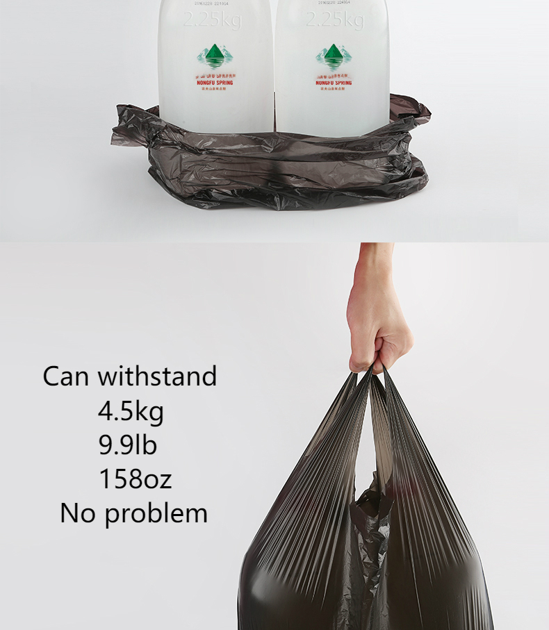 Radyan Poly bag. Black Heavy Duty Trash Bags. Robust Trash bags,  Heavyweight Garbage, Rugged Waste bags, Trash Bags Large Black Heavy Duty  Can Liners. Black Garbage Bag Large 30 x 20 inch